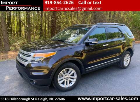 2014 Ford Explorer for sale at Import Performance Sales in Raleigh NC