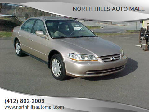 2001 Honda Accord for sale at North Hills Auto Mall in Pittsburgh PA