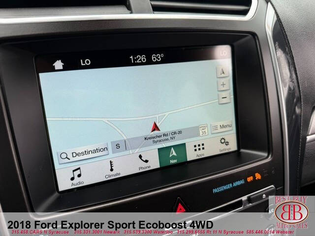 2018 Ford Explorer Sport