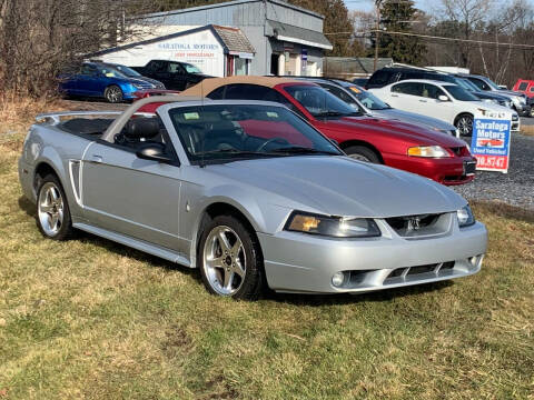 2001 Ford Mustang SVT Cobra for sale at Saratoga Motors in Gansevoort NY