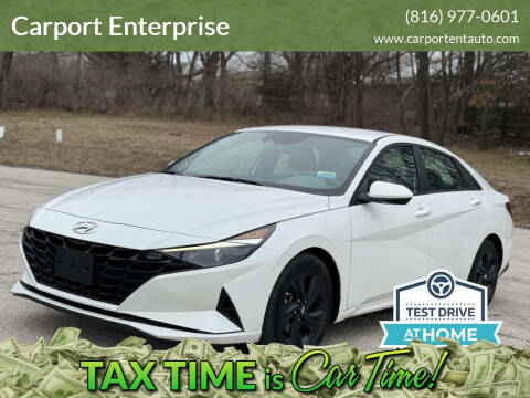 2021 Hyundai Elantra for sale at Carport Enterprise - 6420 State Ave in Kansas City KS