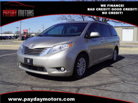 2015 Toyota Sienna for sale at Payday Motors dba Autostart in Topeka KS