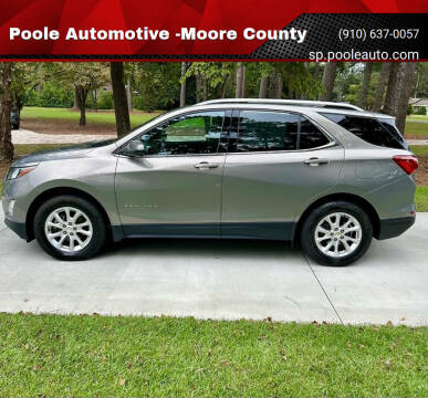 2019 Chevrolet Equinox for sale at Poole Automotive -Moore County in Aberdeen NC