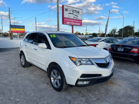 2012 Acura MDX for sale at Invictus Automotive in Longwood FL