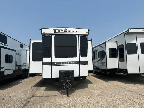 2023 Keystone RV Retreat 391 MKTS for sale at Lakota RV - New Park Trailers in Lakota ND