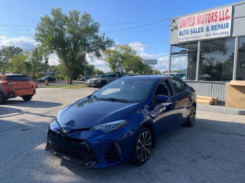 2017 Toyota Corolla for sale at United Motors LLC in Saint Francis WI