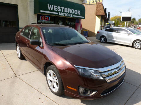 2012 Ford Fusion for sale at Westbrook Motors in Grand Rapids MI