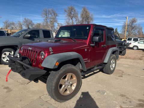 2013 Jeep Wrangler for sale at PYRAMID MOTORS AUTO SALES in Florence CO