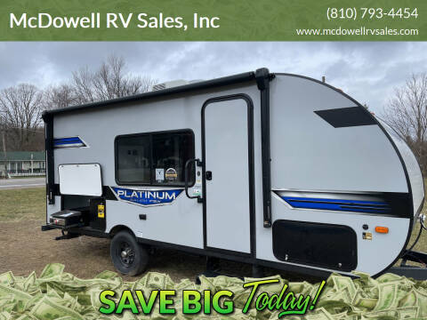 2022 SHOW PRICING! Forest River FSX 179 DBK for sale at McDowell RV Sales, Inc in North Branch MI