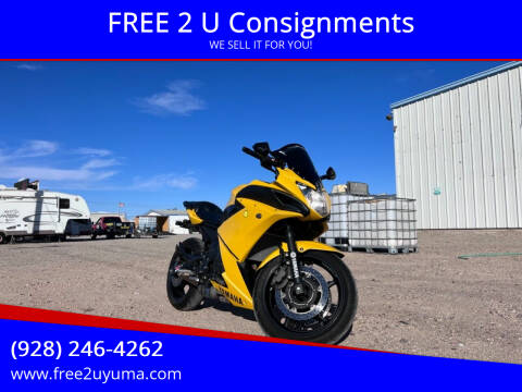 2009 Yamaha FZ6 for sale at FREE 2 U Consignments in Yuma AZ
