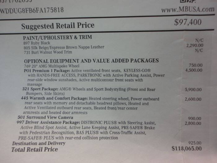 2015 Mercedes-Benz S-Class S 550 4MATIC