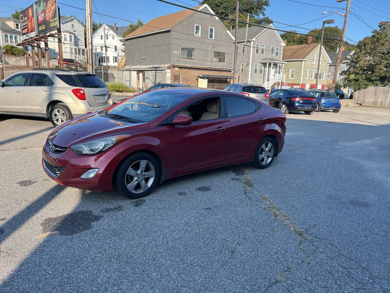 2013 Hyundai Elantra for sale at CAPITAL AUTO SALES AND 896 AUTO RENTALS in Providence RI