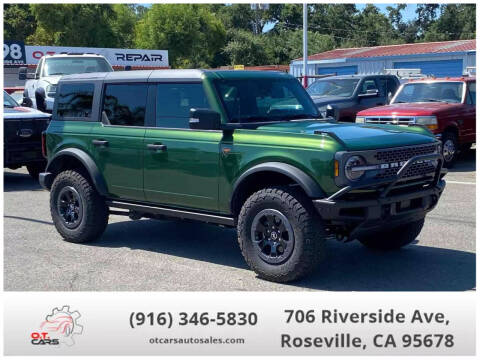 2023 Ford Bronco for sale at OT CARS AUTO SALES in Roseville CA