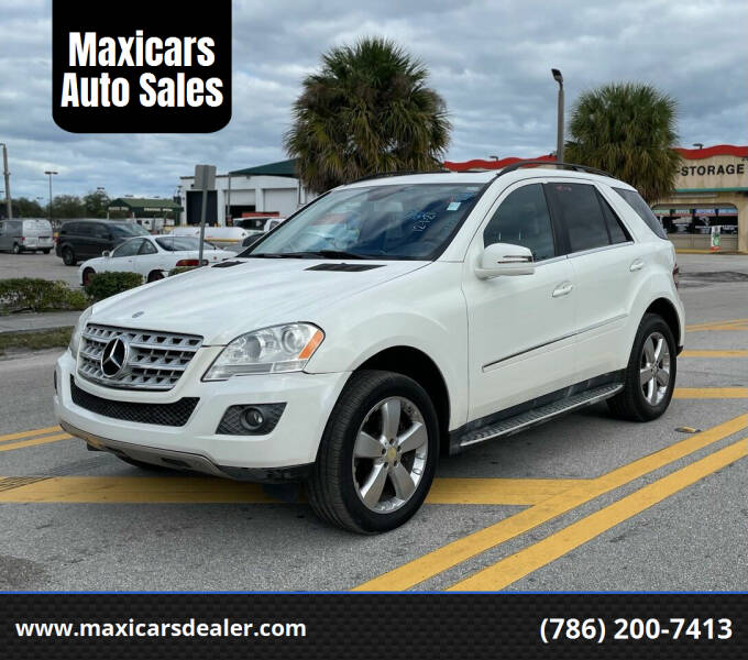 2011 Mercedes-Benz M-Class for sale at Maxicars Auto Sales in West Park FL