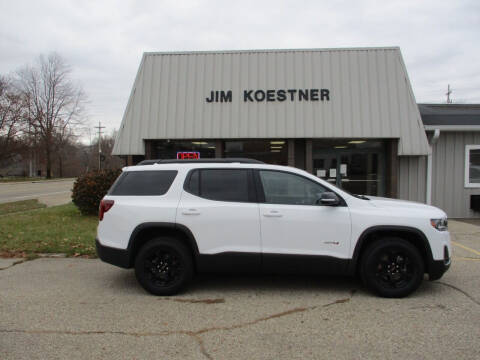 2022 GMC Acadia for sale at JIM KOESTNER INC in Plainwell MI