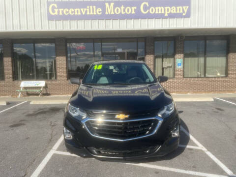 2018 Chevrolet Equinox for sale at Greenville Auto World in Greenville NC