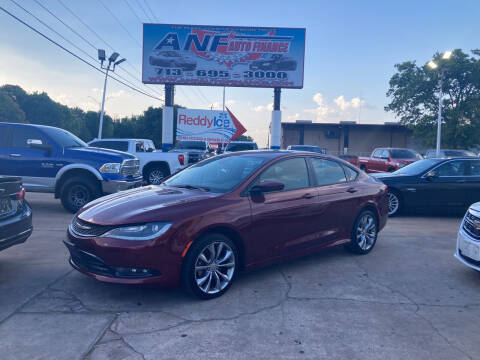 2016 Chrysler 200 for sale at ANF AUTO FINANCE in Houston TX