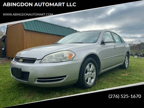 2007 Chevrolet Impala for sale at ABINGDON AUTOMART LLC in Abingdon VA