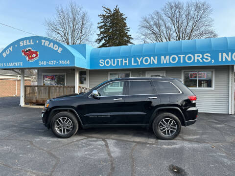 2021 Jeep Grand Cherokee for sale at South Lyon Motors INC in South Lyon MI