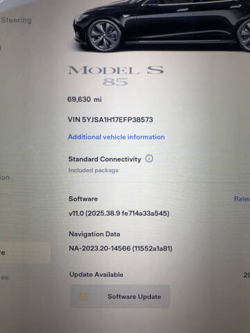 2014 Tesla Model S 85