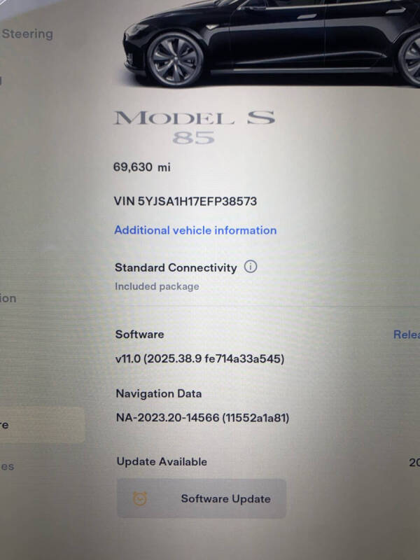 2014 Tesla Model S 85