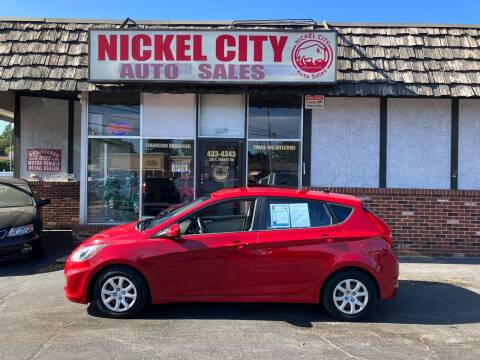 2012 Hyundai Accent for sale at NICKEL CITY AUTO SALES in Lockport NY