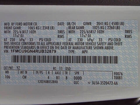 2024 Ford Escape Active
