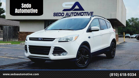 2016 Ford Escape for sale at Sedo Automotive in Davison MI