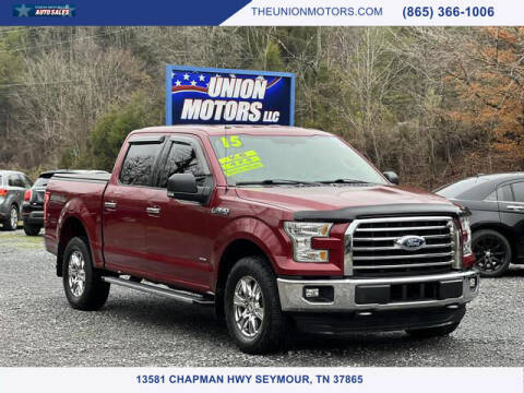 2015 Ford F-150 for sale at Union Motors in Seymour TN