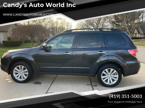 2011 Subaru Forester for sale at Candy's Auto World Inc in Toledo OH