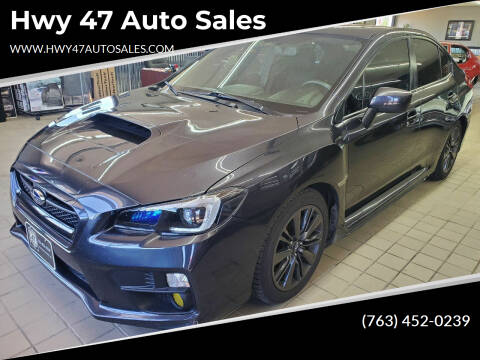 2016 Subaru WRX for sale at Hwy 47 Auto Sales in Saint Francis MN