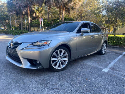 2015 Lexus IS 250 for sale at Paradise Auto Brokers Inc in Pompano Beach FL