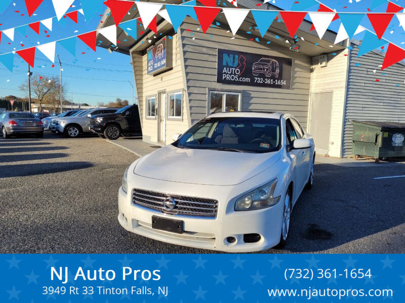 2011 Nissan Maxima for sale at NJ Auto Pros in Tinton Falls NJ