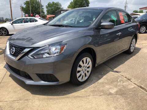 2019 Nissan Sentra for sale at BRAMLETT MOTORS in Hope AR