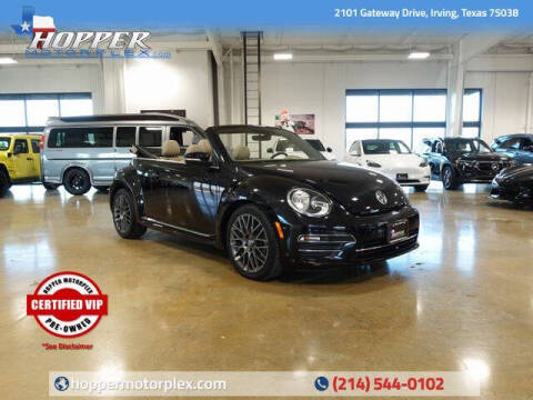 2017 Volkswagen Beetle Convertible for sale at HOPPER MOTORPLEX in Irving TX