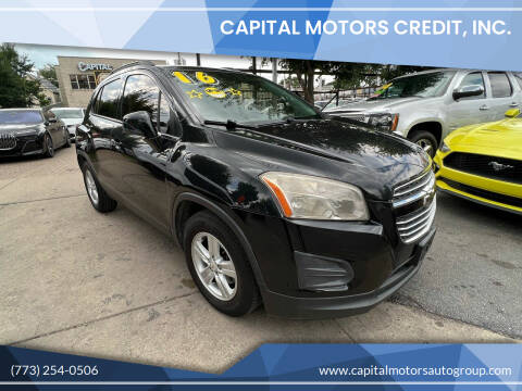 2016 Chevrolet Trax for sale at Capital Motors Credit, Inc. in Chicago IL