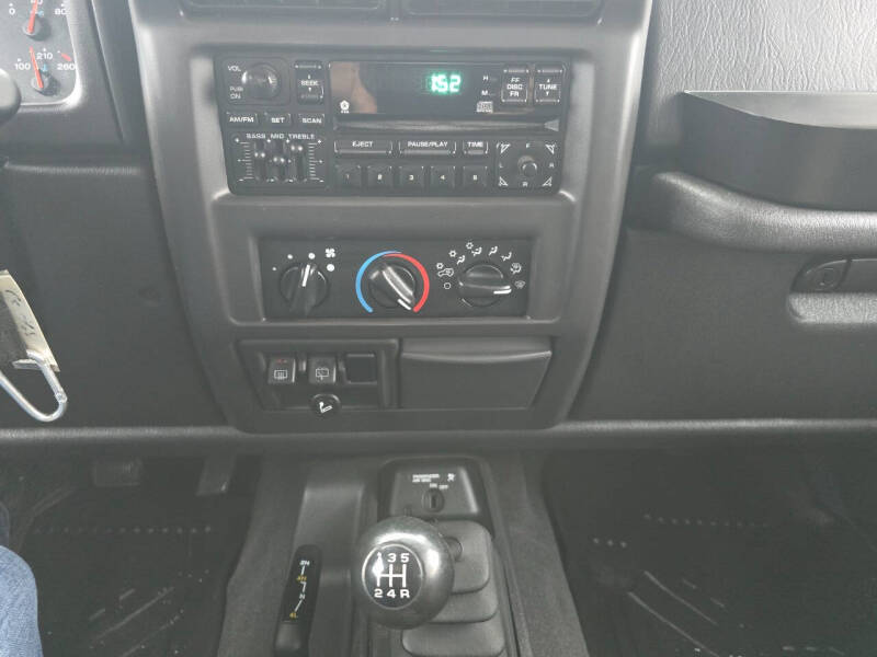 2001 Jeep Wrangler Sport