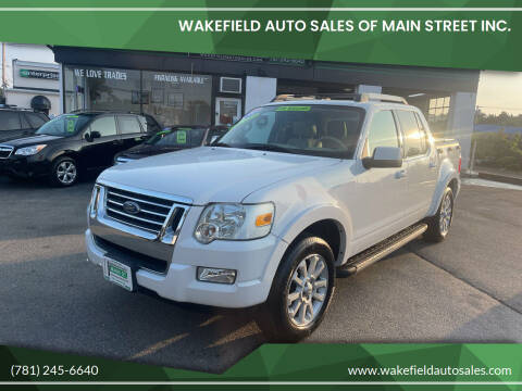 2007 Ford Explorer Sport Trac for sale at Wakefield Auto Sales of Main Street Inc. in Wakefield MA