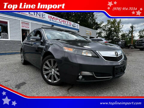 2014 Acura TL for sale at Top Line Import in Haverhill MA