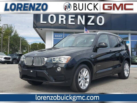 2016 BMW X3 for sale at Lorenzo Buick GMC in Miami FL