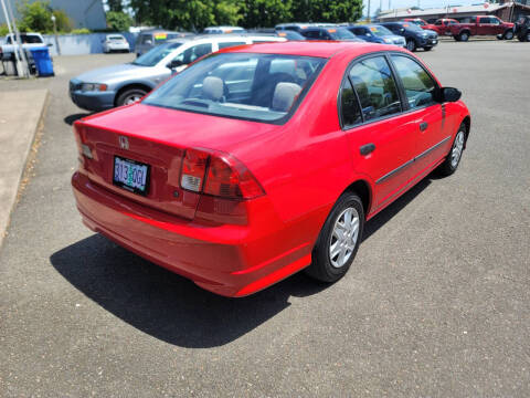 2005 Honda Civic Value Package