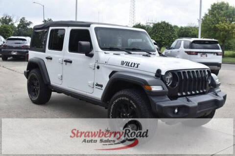 2020 Jeep Wrangler Unlimited for sale at Strawberry Road Auto Sales in Pasadena TX