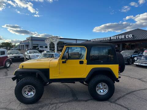 1994 Jeep Wrangler for sale at Richardson Motor Company in Sierra Vista AZ