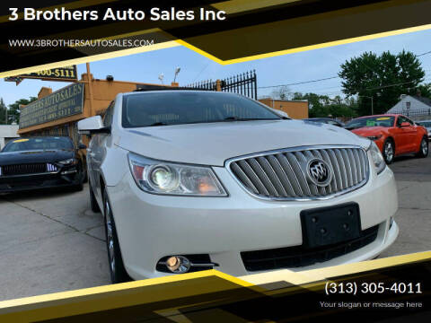 2012 Buick LaCrosse for sale at 3 Brothers Auto Sales Inc in Detroit MI