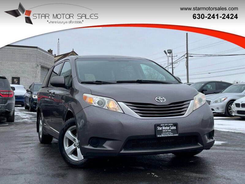 2016 Toyota Sienna for sale at Star Motor Sales in Downers Grove IL