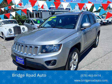 2017 Jeep Compass for sale at Bridge Road Auto in Salisbury MA