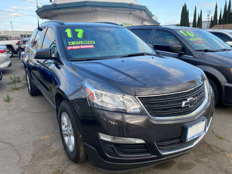 2017 Chevrolet Traverse for sale at CAR GENERATION CENTER, INC. in Los Angeles CA