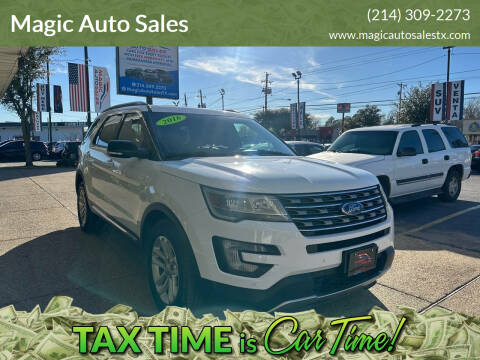 2016 Ford Explorer for sale at Magic Auto Sales in Dallas TX