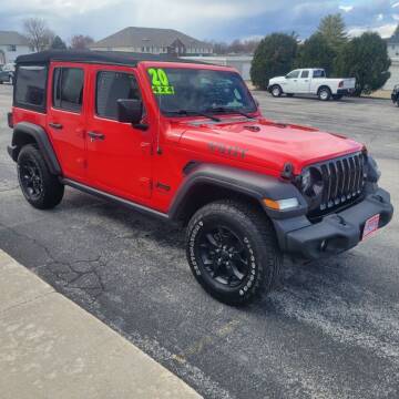 2020 Jeep Wrangler Unlimited for sale at Cooley Auto Sales in North Liberty IA