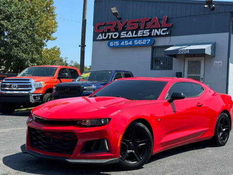 2017 Chevrolet Camaro for sale at Crystal Auto Sales Inc in Nashville TN